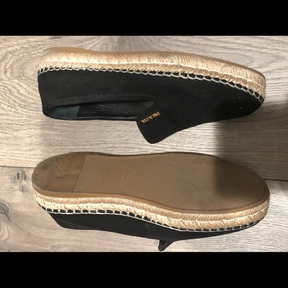 NOT FOR SALE Prada black suede espadrille size 5.5 - Picture 2 of 2
